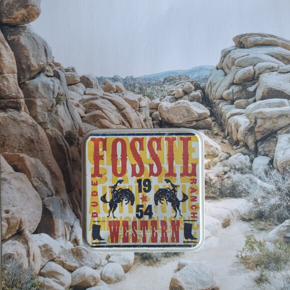 Fossil Collectable 1954 Dude Ranch Watch Tin - Picture 3 of 15